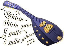 Ododril intonù una melodiaosa cantilena...